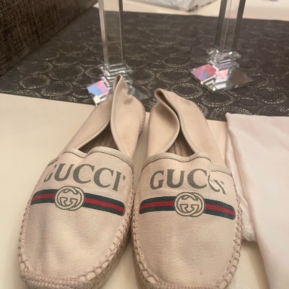 Espadrilles Gucci original hardly used excellent condition size 9 - Picture 6 of 7